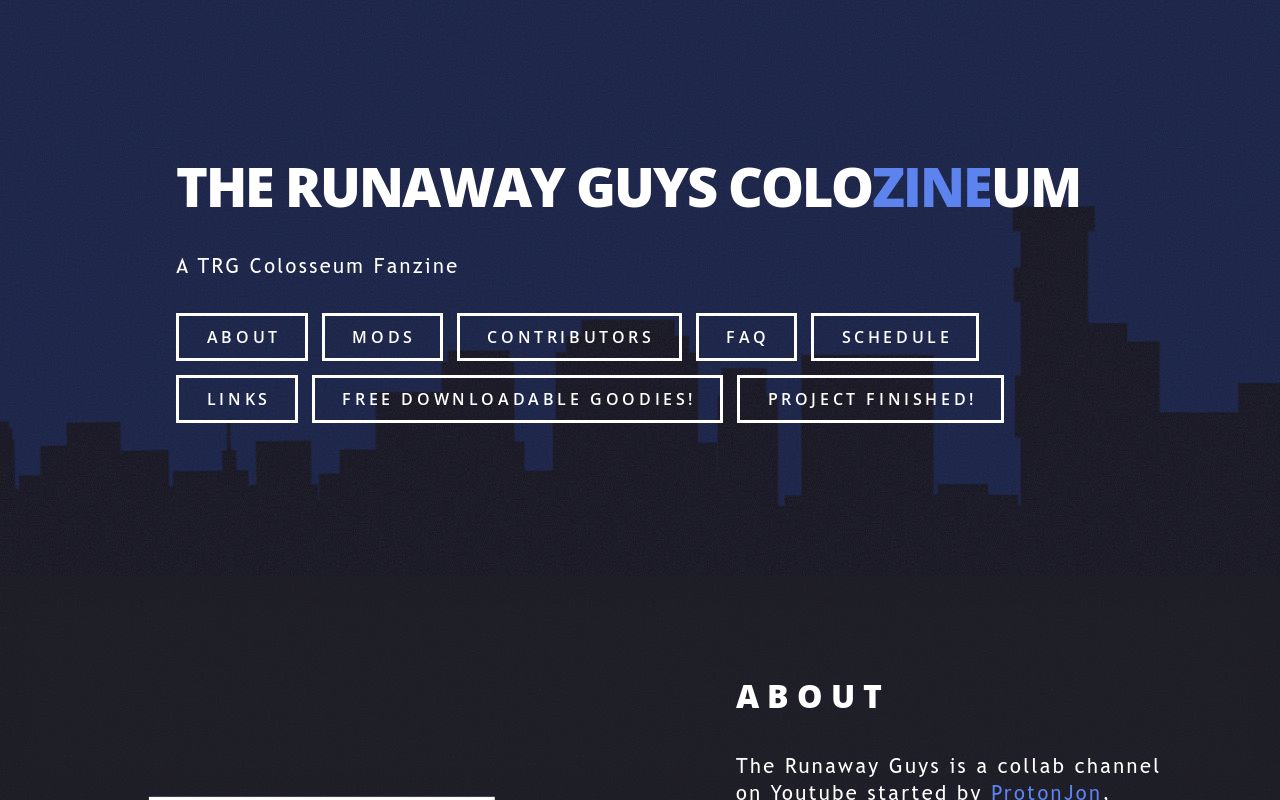 🔹 The Runaway Guys ColoZineum